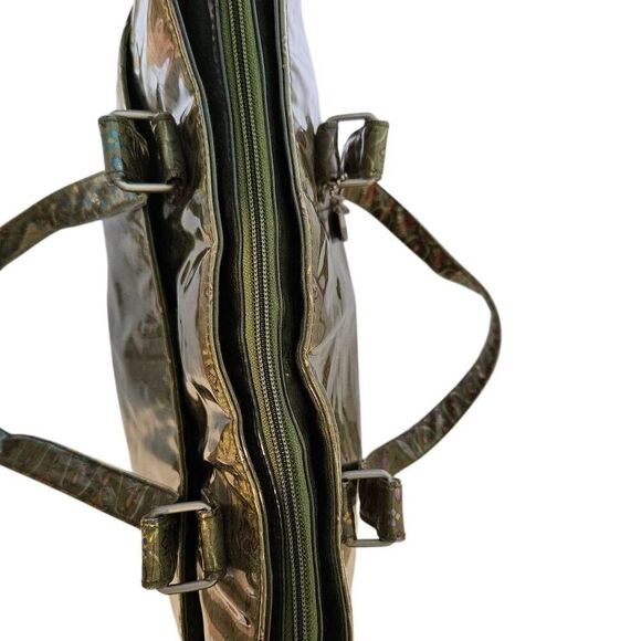 Kalencom KD Kicker&David Design green plastic coated bag. - Picture 4 of 10